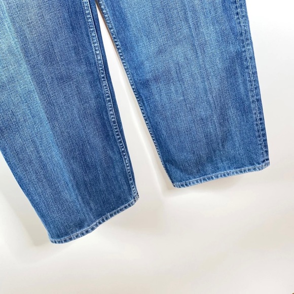 Tommy Hilfiger Mens Jeans 34x32 Med Wash Straight Leg Carpenter Style Pockets - Picture 3 of 16